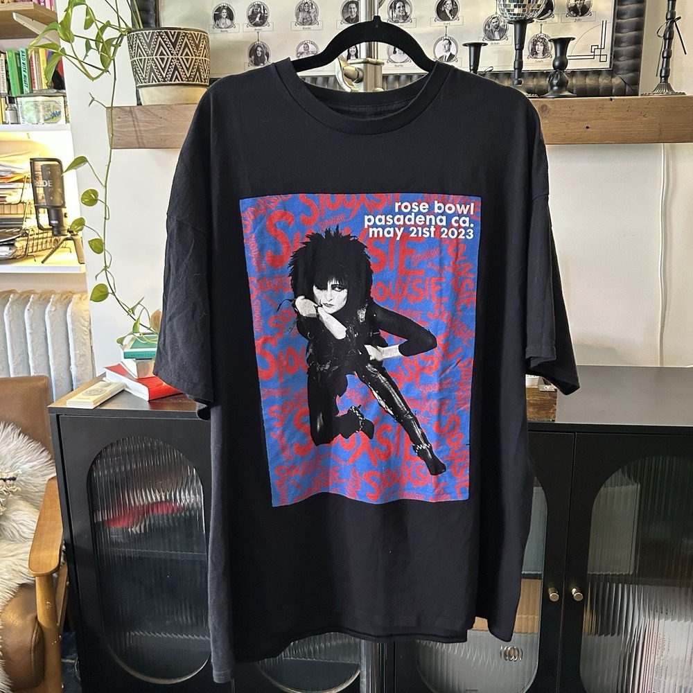 OFFICIAL Siouxsie Sioux Pasadena May 21ST 2023 Cruel World Fest Shirt T-Shirt